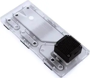 Bykski Distro Plate For COUGAR Gemini T - FROSTED PMMA w/ 5v Addressable RGB (RBW) (RGV-CG-GT-P-F)