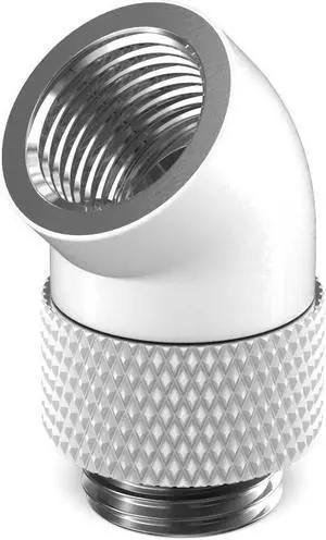 PrimoChill Male to Female G 1/4in. 45 Degree SX Rotary Elbow Fitting