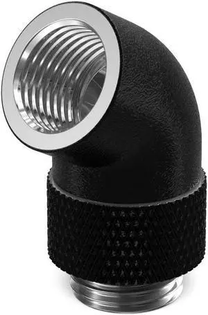 PrimoChill Male to Female G 1/4in. 60 Degree SX Rotary Elbow Fitting