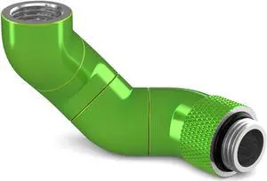 PrimoChill Male to Female G 1/4in. 180 Degree SX Triple Rotary Elbow Fitting PrimoChill Male to Female G 1/4in. 180 Degree SX Triple Rotary Elbow Fitting