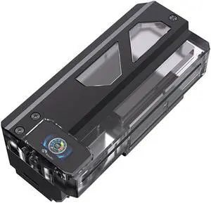 Bykski DDC Pump / 180mm Reservoir Station w/ Temp Digital Display and 5v Addressable RGB (RBW) (CP-DDC-X-TK180-V2)
