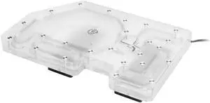 Bykski Distro Plate for Zeaginal Z10 - PMMA w/ 5v Addressable RGB (RBW) (RGV-ZG-Z10-P)