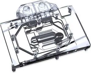 Bykski Full Coverage GPU Water Block and Backplate for iGame RTX 3060 bilibili E-sports Edition 12G (N-IG3060-X)