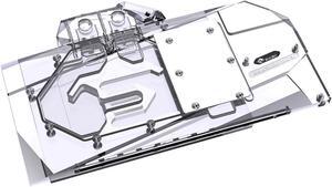 Bykski Full Coverage GPU Water Block w/ Digital Display Module for MSI RTX 3080/3090 GAMING X TRIO (N-MS3080TRIO-X + B-VGA-SC-X)