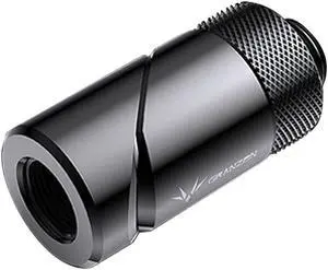 Granzon G 1/4in. Male to Female 0 - 90 Degree Multi Directional Rotary Elbow Fitting (GD-SK-BK)