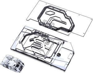Bykski Full Coverage GPU Water Block w/ Integrated Active Backplate for ASUS RTX 3080Ti/3090 STRIX (N-AS3090STRIX-TC-V3)