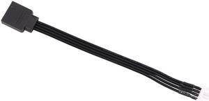 Bykski 12v RGB Asus Aura Synchronous Adapter Cable - Black (B-CNTR-95X4L)