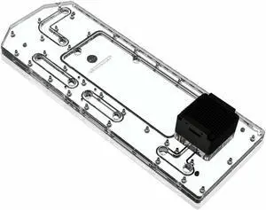 Bykski Distro Plate for COUGAR CRATUS PMMA w/ 5v Addressable RGB(RBW) (RGV-CG-CRATUS-P-K)