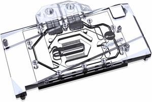 Bykski Full Coverage GPU Water Block and Backplate for POWER COLOR Fighter AMD Radeon RX 6600 8GB (A-PC6600-X)