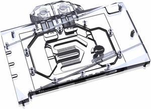 Bykski Full Coverage GPU Water Block and Backplate for Colorful iGame Tomahawk RTX 4070 Ti Deluxe (N-IG4070TIZF-X)