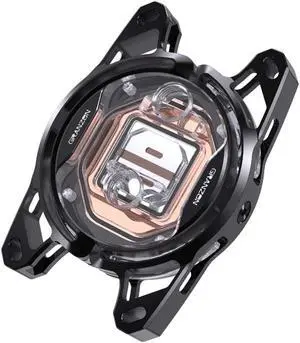 Granzon GAM0.1 CPU Water Cooling Block w/ 5v Addressable RGB (RBW) (for AMD Ryzen 3/5/7/9, AM4/AM3+/AM3) - Black