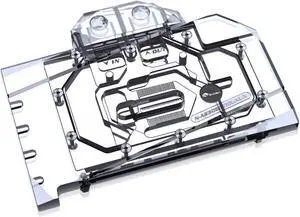 Bykski Full Coverage GPU Water Block And Backplate For ASUS DUAL-RTX3060TI-O8G (N-AS3060TIDUAL-X)