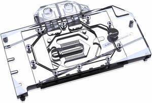 Bykski Full Coverage GPU Water Block and Backplate for GIGABYTE Radeon RX 6600 XT GAMING OC 8G (A-GV6600XTGMOC-X)