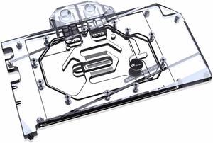 Bykski Full Coverage GPU Water Block and Backplate for Colorful iGame GeForce RTX 4090 Advanced OC 8G (N-IG4090VXOC-X-V2)