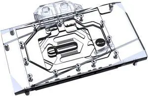 Bykski Full Coverage GPU Water Block and Backplate For PNY GeForce RTX 4090 24GB XLR8 Gaming VERTO EPIC-X RGB OC (N-PNY4090-X)