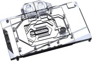 Bykski Full Coverage GPU Water Block and Backplate For Yeston RTX 4080 Sakura Sugar (N-YT4080-X)