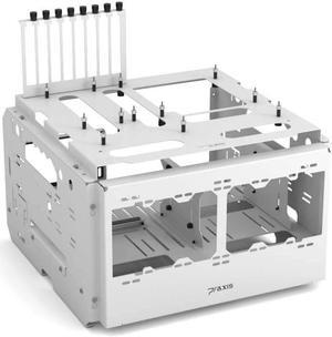 PrimoChill's Praxis WetBenchSX Basic - Flat Edition - Powdercoated Steel Modular Open Air Computer Test Bench for Watercooling or Air Cooled Components
