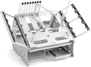 PrimoChill's Praxis WetBenchSX Complete Edition - Powdercoated Steel Modular Open Air Computer Test Bench for Watercooling or Air Cooled Components
