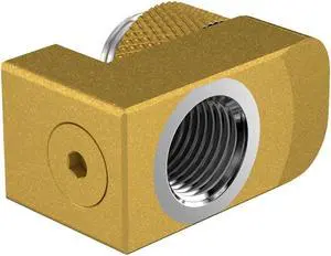 PrimoChill Male to Female G 1/4in. Supported Offset Rotary Fitting