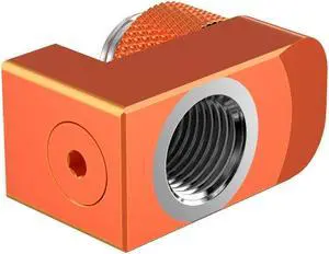 PrimoChill Male to Female G 1/4in. Supported Offset Rotary Fitting