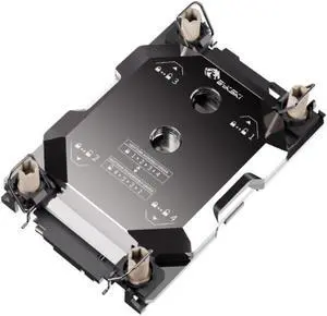 Bykski CPU-SR4189-X Intel Copper/Ice Lake CPU Water Cooling Block - Full Metal - Nickel Plated - Gray (LGA 4189)