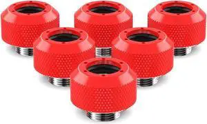 PrimoChill 1/2in. Rigid RevolverSX Series Fitting - 6 pack