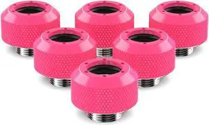 PrimoChill 1/2in. Rigid RevolverSX Series Fitting - 6 pack