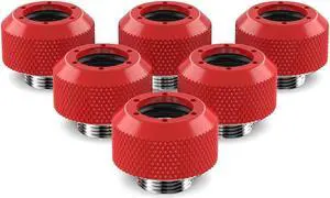 PrimoChill 1/2in. Rigid RevolverSX Series Fitting - 6 pack