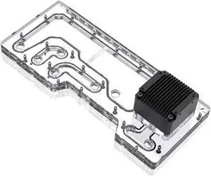 Bykski Distro Plate For MSI GUNGNIR 110R - PMMA w/ 5v Addressable RGB(RBW) (RGV-MSI-110R-P-K)