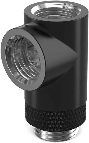PrimoChill G 1/4in. Inline Rotary 3-Way SX Female T Adapter