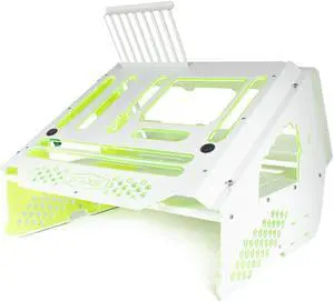 PrimoChill's Praxis Wetbench Powdercoated Steel Modular Open Air Computer Test Bench for Watercooling or Air Cooled Components