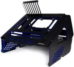 PrimoChill's Praxis Wetbench Powdercoated Steel Modular Open Air Computer Test Bench for Watercooling or Air Cooled Components