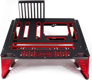 PrimoChill's Praxis Wetbench Powdercoated Steel Modular Open Air Computer Test Bench for Watercooling or Air Cooled Components