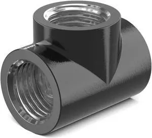PrimoChill G 1/4in. Inline 3-Way SX Female T Adapter