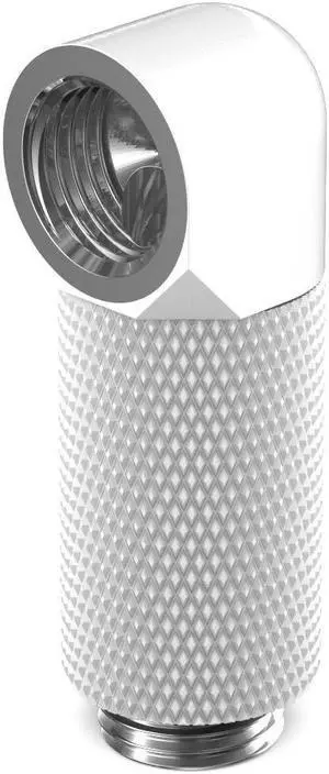 PrimoChill Male to Female G 1/4in. 90 Degree SX Rotary 30mm Extension Elbow Fitting