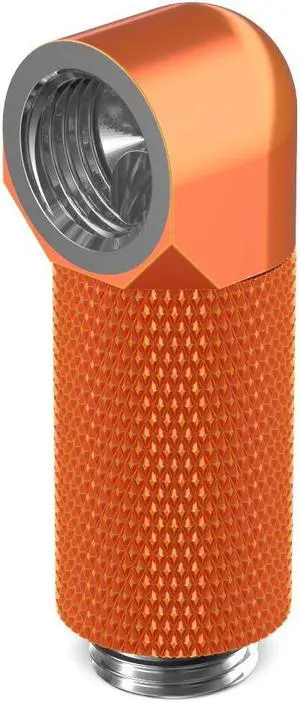 PrimoChill Male to Female G 1/4in. 90 Degree SX Rotary 30mm Extension Elbow Fitting