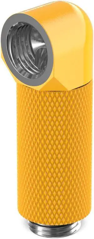 PrimoChill Male to Female G 1/4in. 90 Degree SX Rotary 35mm Extension Elbow Fitting