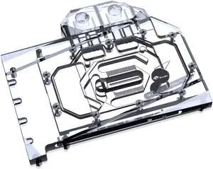 Bykski Full Coverage GPU Water Block and Backplate For ASUS Dual GeForce RTX 4060 Ti OC 8GB (N-AS4060TIDUAL-X)