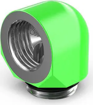 PrimoChill Male to Female G 1/4in. 90 Degree SX Elbow Fitting PrimoChill Male to Female G 1/4in. 90 Degree SX Elbow Fitting