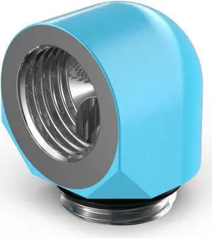 PrimoChill Male to Female G 1/4in. 90 Degree SX Elbow Fitting