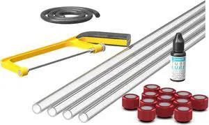 PrimoChill (Professional Kit) 4x 16mm Acrylic/PMMA Tubes, 12x Metrix SX Fitting, Bending Cord and Cutting Tool
