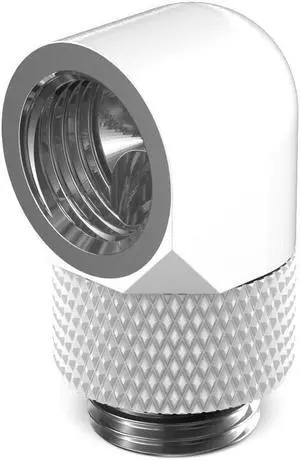 PrimoChill Male to Female G 1/4in. 90 Degree SX Rotary Elbow Fitting