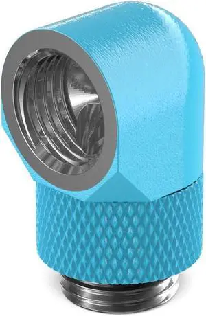 PrimoChill Male to Female G 1/4in. 90 Degree SX Rotary Elbow Fitting