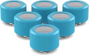 PrimoChill 16mm OD Rigid SX Fitting - 6 Pack