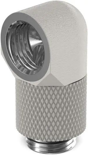 PrimoChill Male to Female G 1/4in. 90 Degree SX Rotary 15mm Extension Elbow Fitting