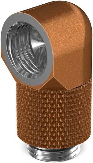 PrimoChill Male to Female G 1/4in. 90 Degree SX Rotary 15mm Extension Elbow Fitting PrimoChill Male to Female G 1/4in. 90 Degree SX Rotary 15mm Extension Elbow Fitting