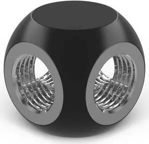 PrimoChill G 1/4in. 4-Way Quad SX Adapter Block