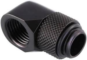 Bykski G 1/4in. Male to Female 90 Degree Rotary Elbow Fitting (B-RD90-X)