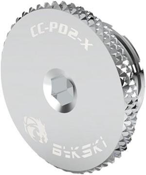 Bykski G 1/4in. Low Profile Knurled Hex Stop Fitting (CC-PD2-X)