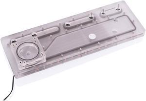 Bykski Distro Plate For Cougar Panzer EVO - Frosted PMMA w/ 5v Addressable RGB (RBW - Pump Included (RGV-CG-Panzer Evo-P-F)